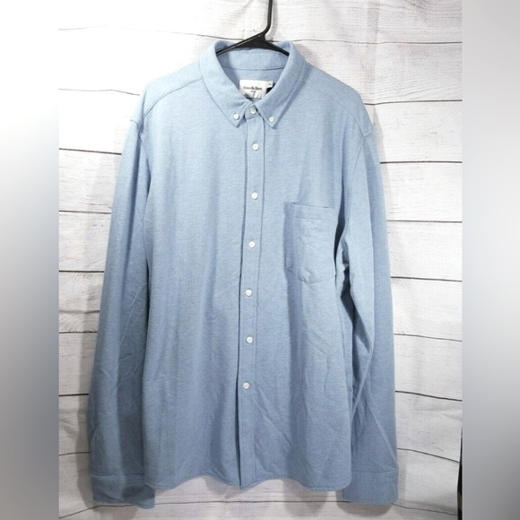 Goodfellow & Co Other - Good fellow and Co Men’s long sleeve Dress Shirt Nightfall Blue